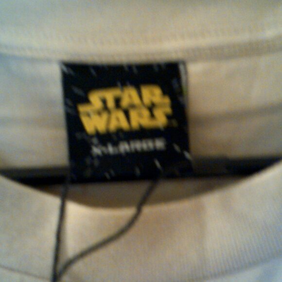 NEW SHOE PALACE "Star Wars X Shoe Palace Tee" MEN'S BEIGE L T-SHIRT SWLS102 - Picture 5 of 9